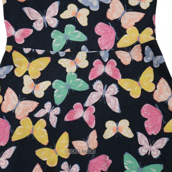 4/$20 - Wonder Nation Girls Casual Summer Dress Butterfly Multicolor Size M 7/8 - Picture 3 of 7